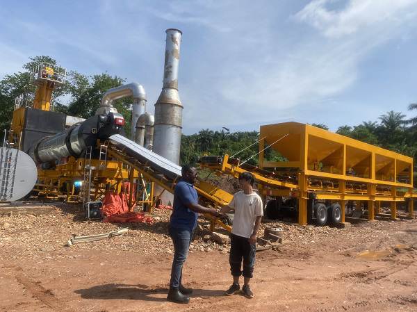 How to add concrete to the asphalt mixing station_1